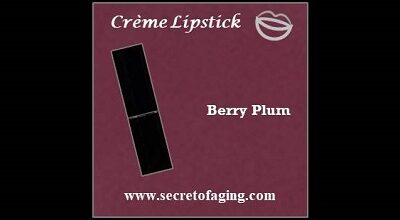 Berry Plum Creme Lipstick Devious by Secret of Aging