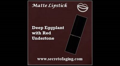 Deep Eggplant with Red Undertone Spy by Secret of Aging