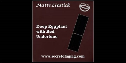 Deep Eggplant with Red Undertone Spy by Secret of Aging