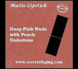 Deep Pink Nude with Peach Undertone
