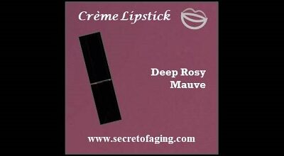 Deep Rosy Mauve Creme Lipstick Guava by Secret of Aging