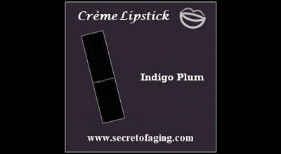 Indigo Plum Creme Lipstick Bewitched by Secret of Aging