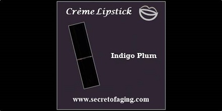 Indigo Plum Creme Lipstick Bewitched by Secret of Aging