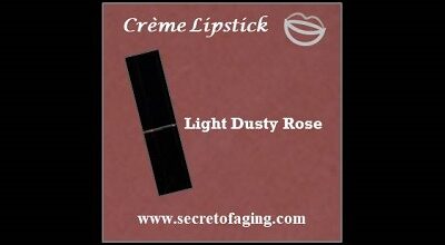 Light Dusty Rose Creme Lipstick Devotion by Secret of Aging