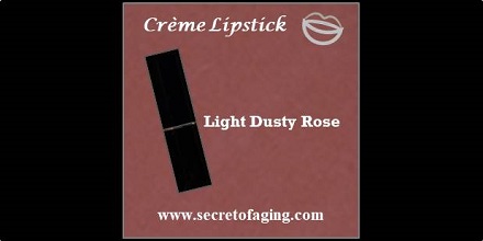 Light Dusty Rose Creme Lipstick Devotion by Secret of Aging