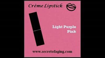 Light Purple Pink Creme Lipstick Unicorn by Secret of Aging