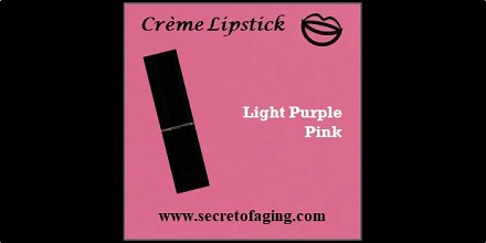 Light Purple Pink Creme Lipstick Unicorn by Secret of Aging