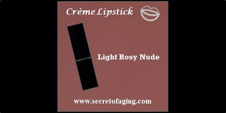 Light Rosy Nude Creme Lipstick Interlude