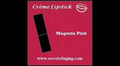 Magenta Pink Creme Lipstick Scandal by Secret of Aging