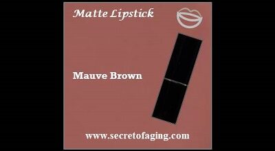 Mauve Brown Matte Lipstick Someone Special by Secret of Aging