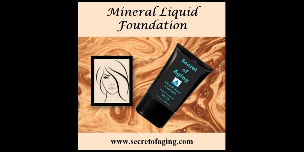 Mineral Liquid Foundation Large Art by Secret of Aging