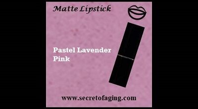 Pastel Lavender Pink Matte Lipstick Once Upon A Time by Secret of Aging