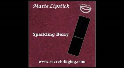 Sparkling Berry Matte Lipstick Cherries Jubilee by Secret of Aging