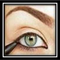 Straight Eyeliner Image with Powderliner Pencil by Secret of Aging