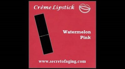 Watermelon Pink Creme Lipstick Smooches by Secret of Aging