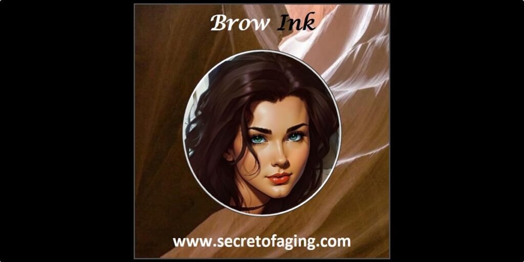 Brow Ink Cartoon Art by Secret of Aging