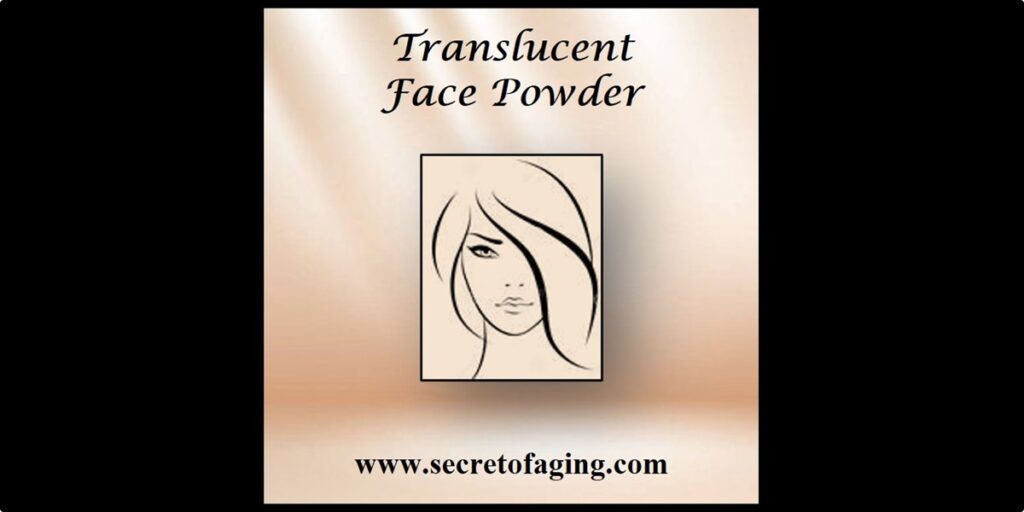 Translucent Face Powder Large Art by Secret of Aging