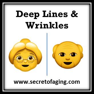 Deep Lines and Wrinkles Condition by Secret of Aging use Oil Serum to Moisturize