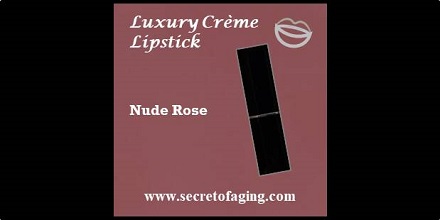 Nude Rose Luxury Crème Lipstick Darling by Secret of Aging