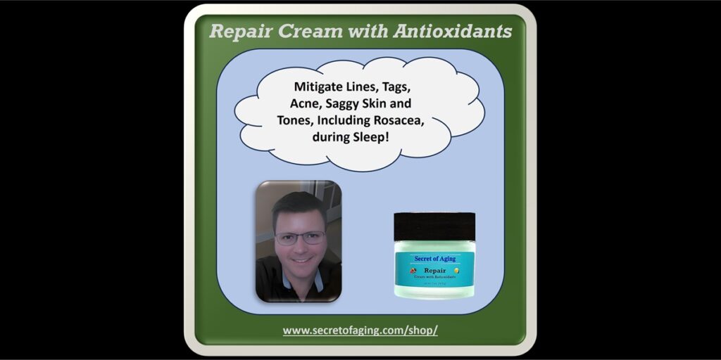 Repair Cream with Antioxidants by Secret of Aging