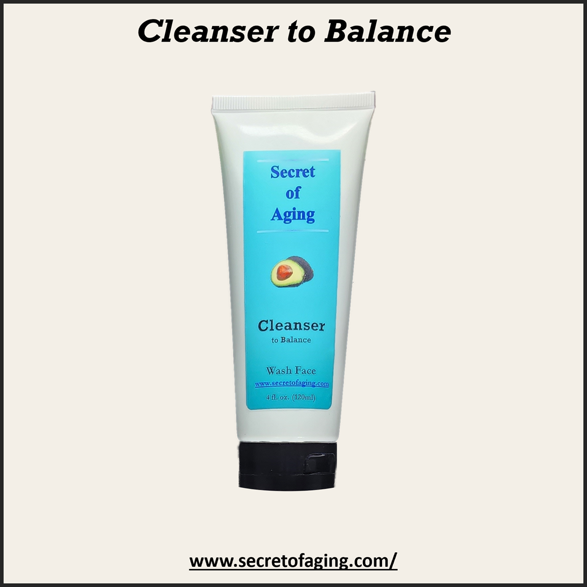 Cleanser to Balance by Secret of Aging