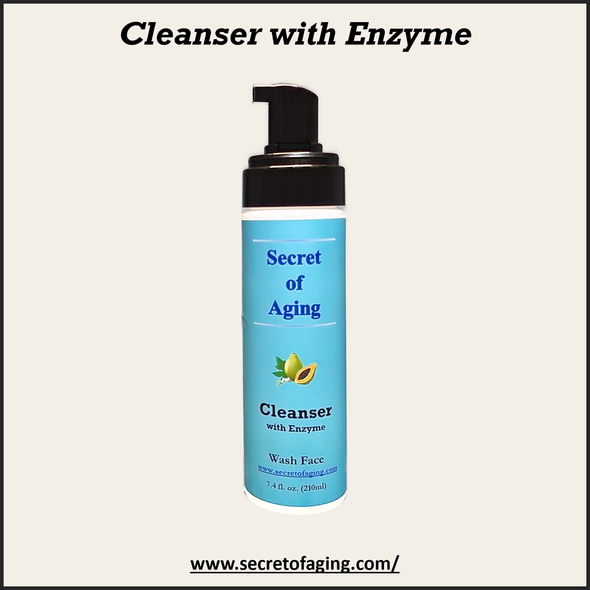 Cleanser with Enzyme by Secret of Aging