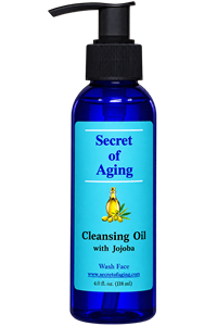 Cleansing Oil with Jojoba Bottle