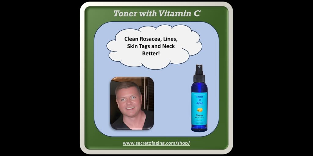 Toner with Vitamin C by Secret of Aging