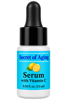 Serum with Vitamin C Bottle
