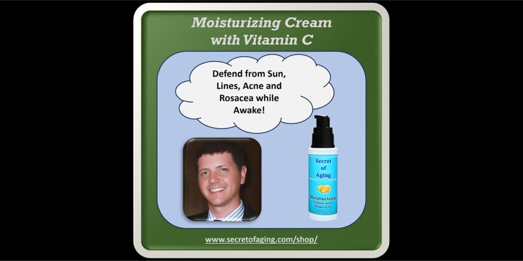 Moisturizing Cream with Vitamin C by Secret of Aging