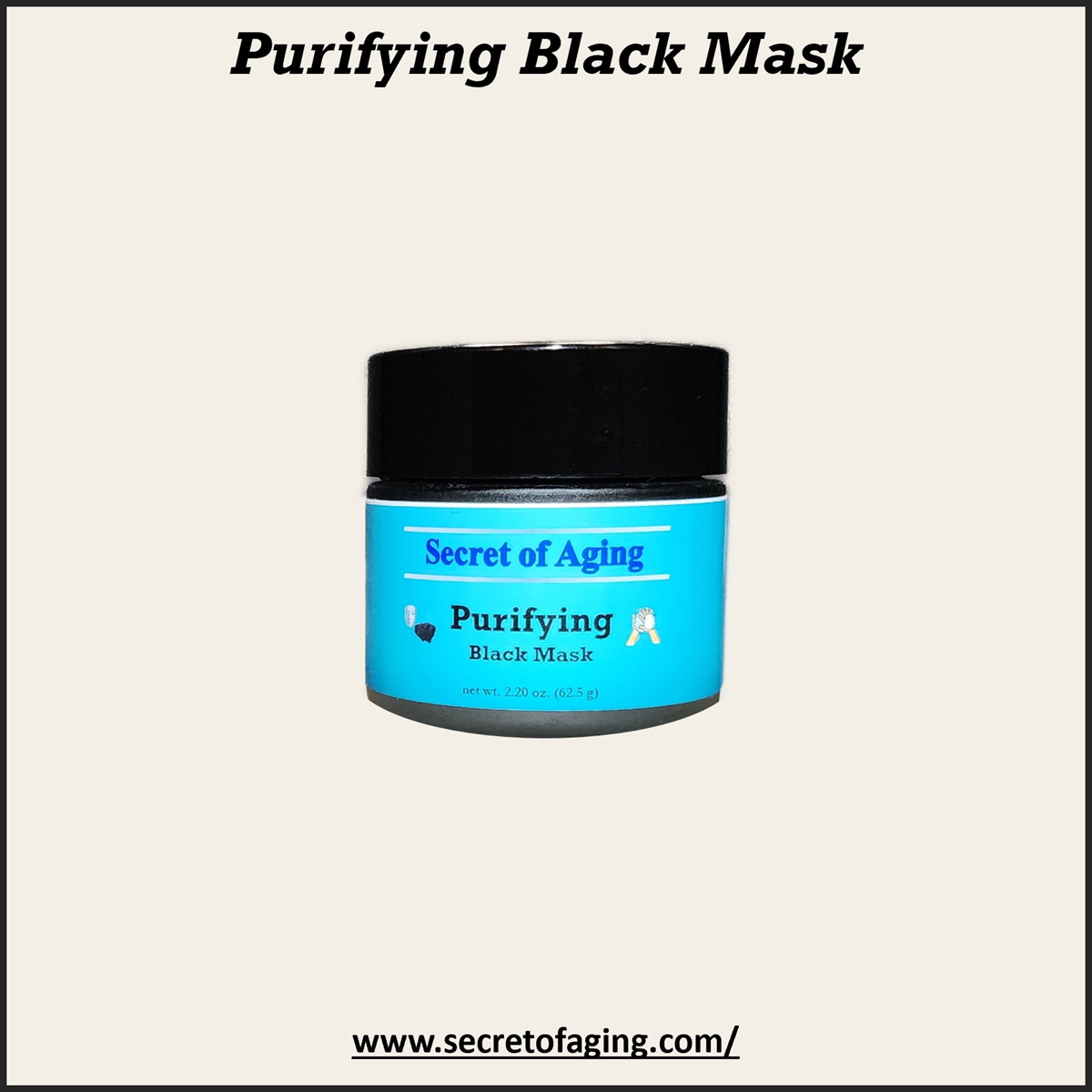 Purifying Black Mask by Secret of Aging