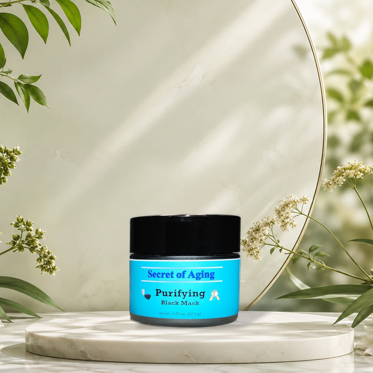 Purifying Black Mask by Secret of Aging