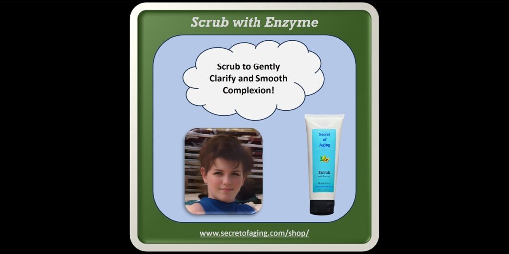 Scrub with Enzyme by Secret of Aging