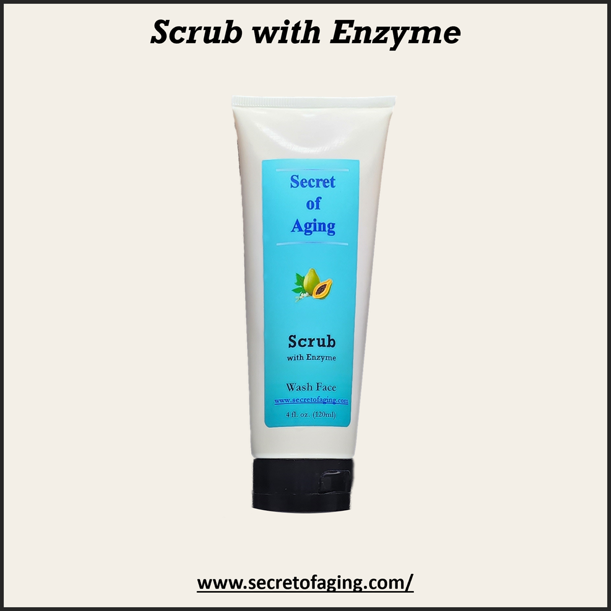 Scrub with Enzyme by Secret of Aging
