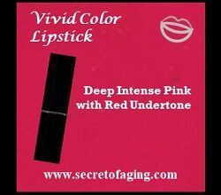 Deep Intense Pink with Red Undertone