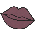 Sheer Light Frosted Plum Lips