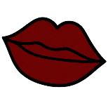 Sparkling Red Lips
