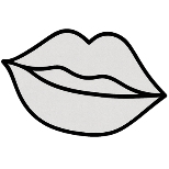 Sparkling White Lips