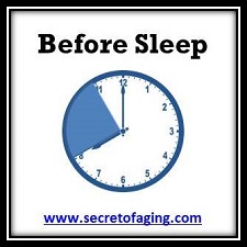 Before Sleep Skincare Routine by Secret of Aging