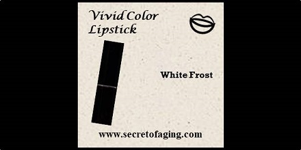 White Frost Vivid Color Lipstick by Secret of Aging Icing