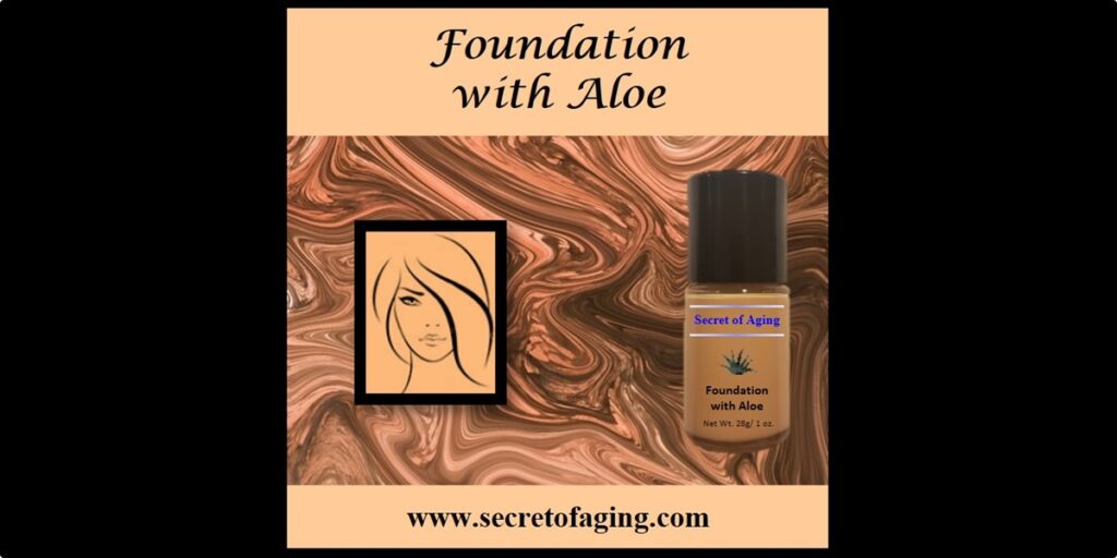 Foundation with Aloe Large Art by Secret of Aging