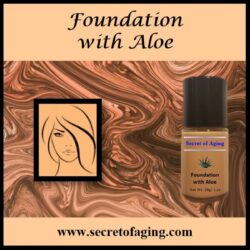 Foundation with Aloe Large Art by Secret of Aging