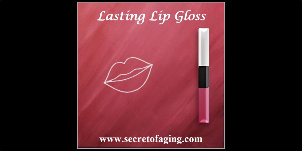 Lasting Lip Gloss Large Art by Secret of Aging