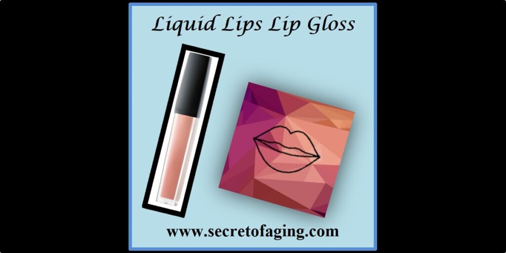 Liquid Lips Lip Gloss Large Art by Secret of Aging