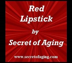 Red Lipstick by Secret of Aging