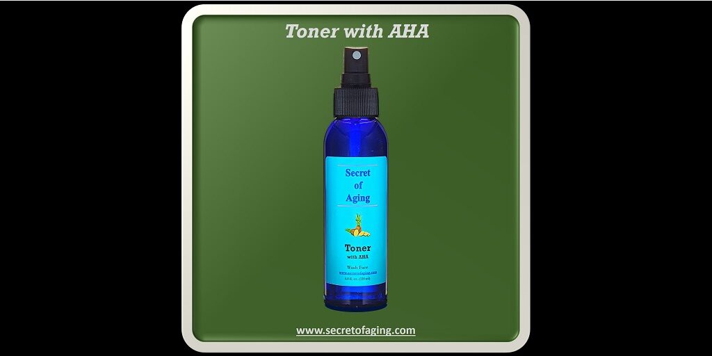 Toner with AHA by Secret of Aging