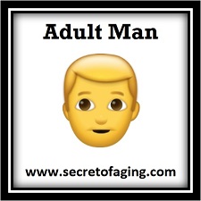 Adult Man Icon by Secret of Aging