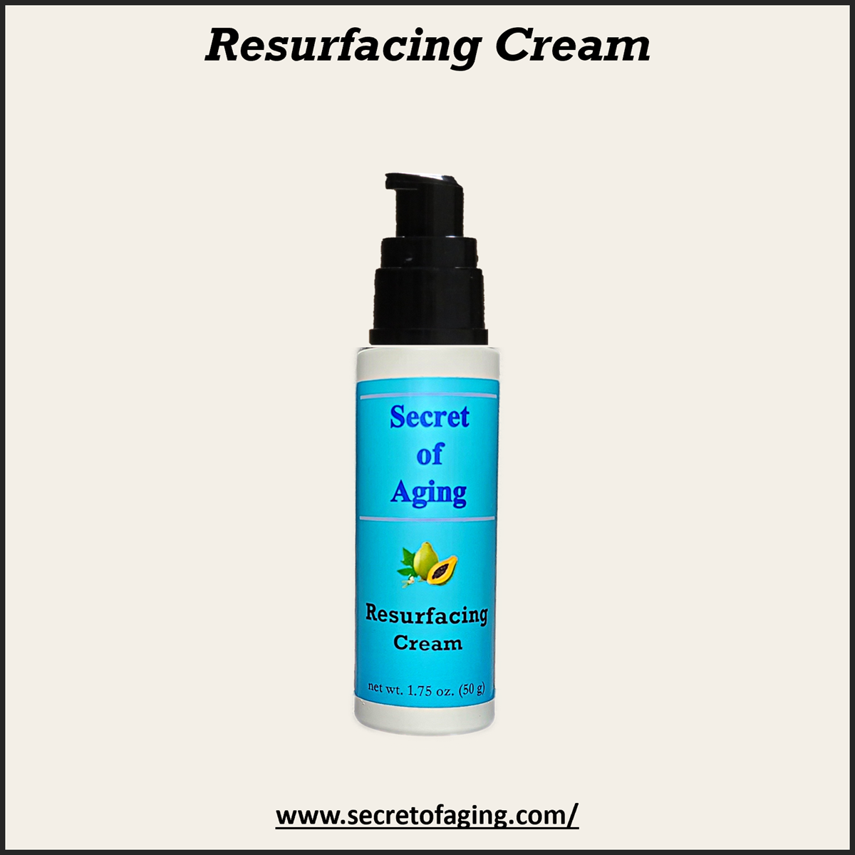 Resurfacing Cream by Secret of Aging