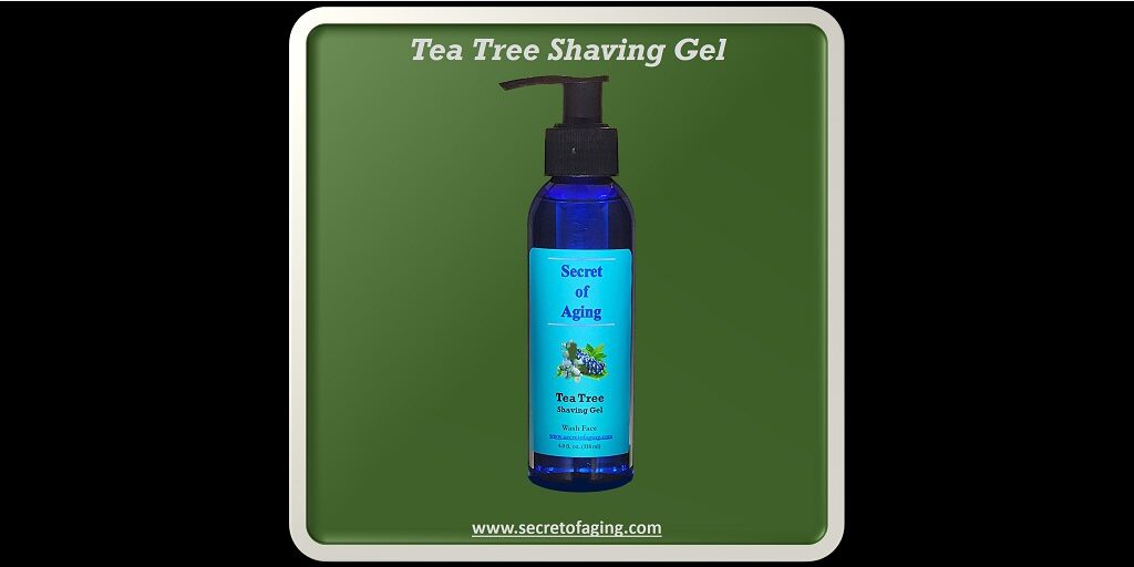 Tea Tree Shaving Gel by Secret of Aging