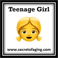 Teenage Girl Icon by Secret of Aging